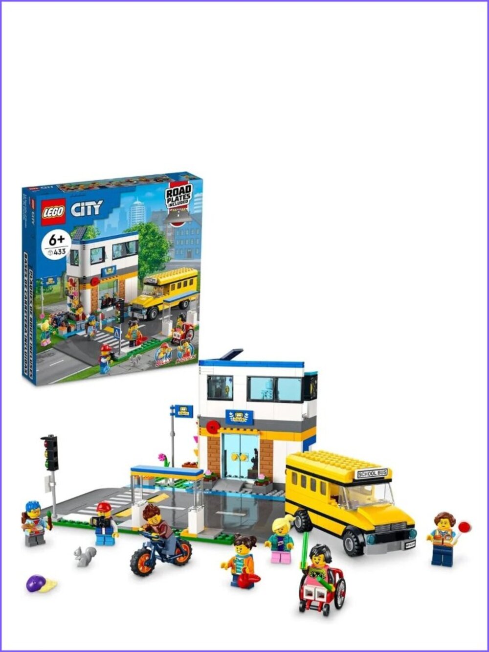 Lego  City School Day 60329 Building Kit  New In Box